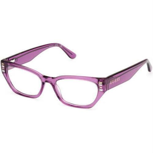 Guess GU2967-083-51 Purple Eyeglasses