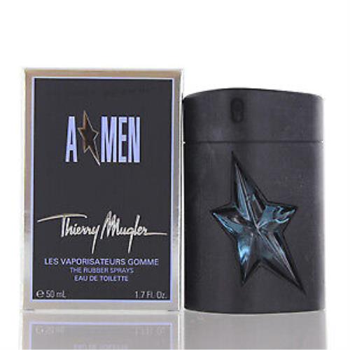 Angel Men / Thierry Mugler Edt Spray Refillable Rubber Flask 1.7 oz 50 ml M