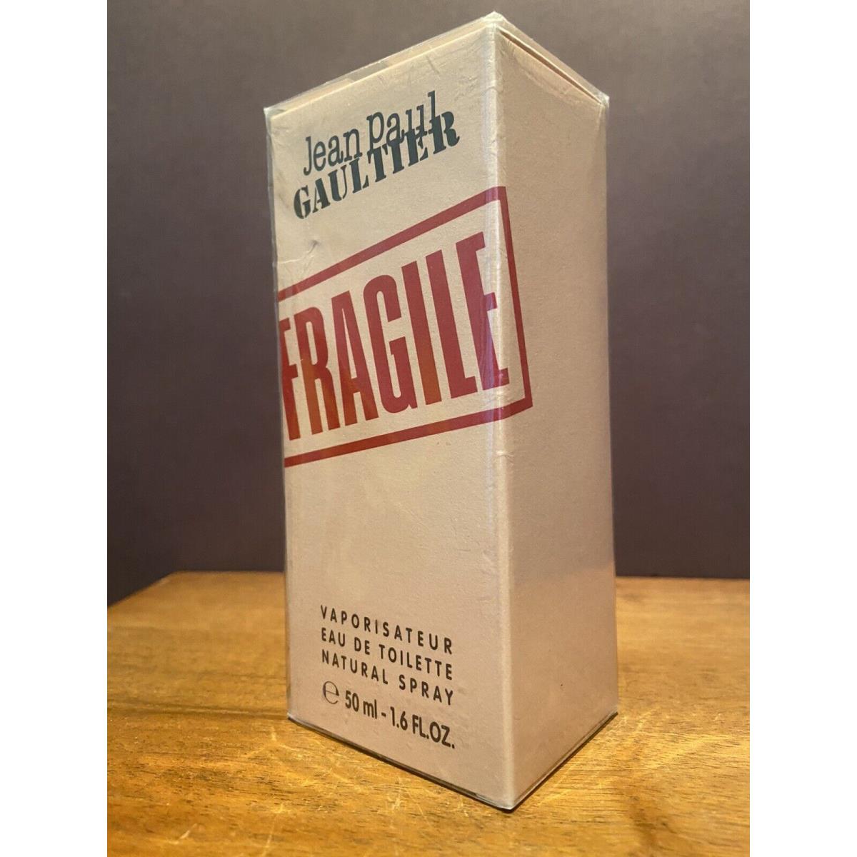 Jean Paul Gaultier Fragile 1.6 OZ / 50 ml Eau de Toilette Spray Box Rare