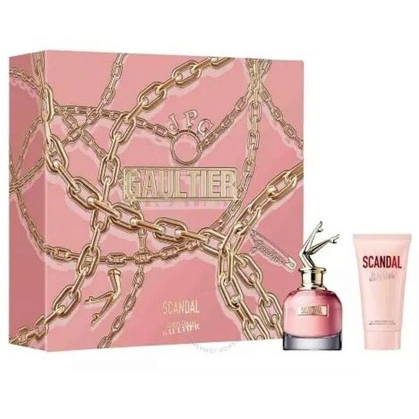 Scandal by Jean Paul Gaultier For Women 2 Pcs Gift Set 1.7 oz Edp + Body Lotion