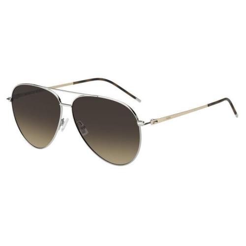 Hugo Boss 1461/S Tngpr Silver Gold Gradient Sunglasses 60-11-140 W/case