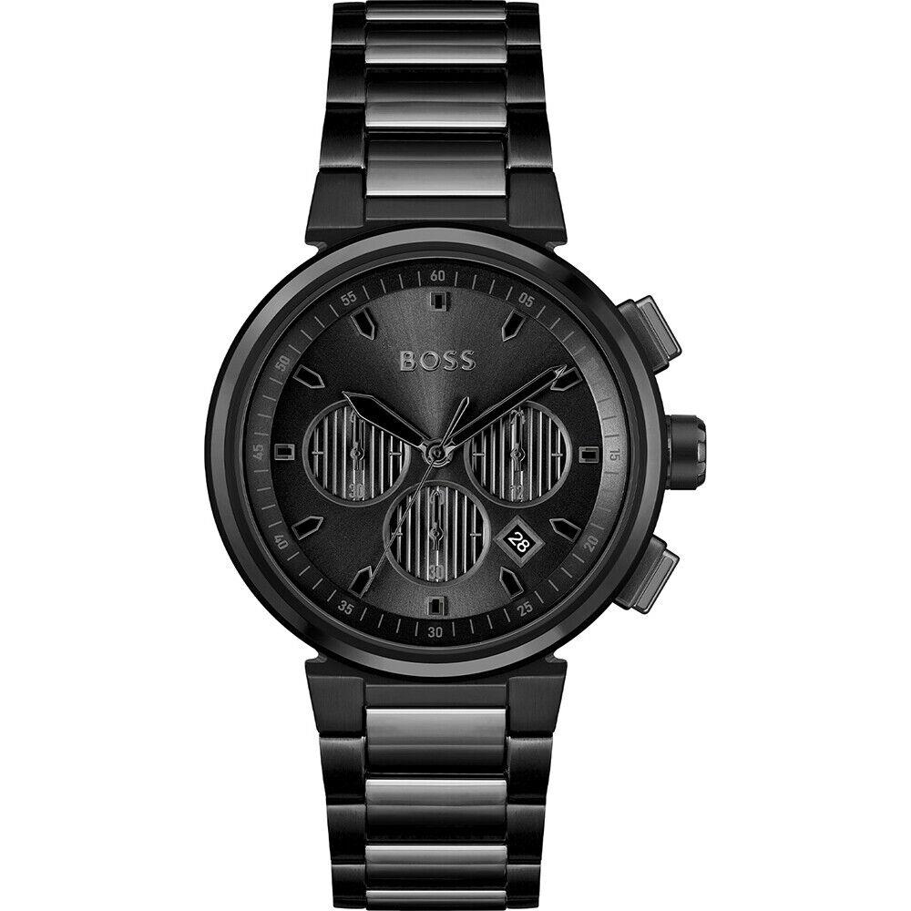 Hugo Boss Men`s One 44mm Chronograph Quartz Watch 1514001