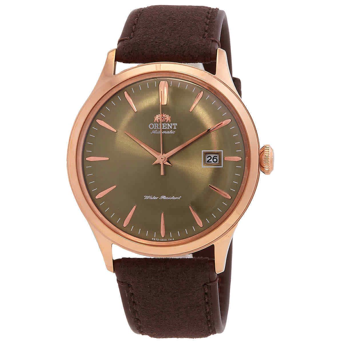 Orient Automatic Green Dial Men`s Watch RA-AC0P04Y