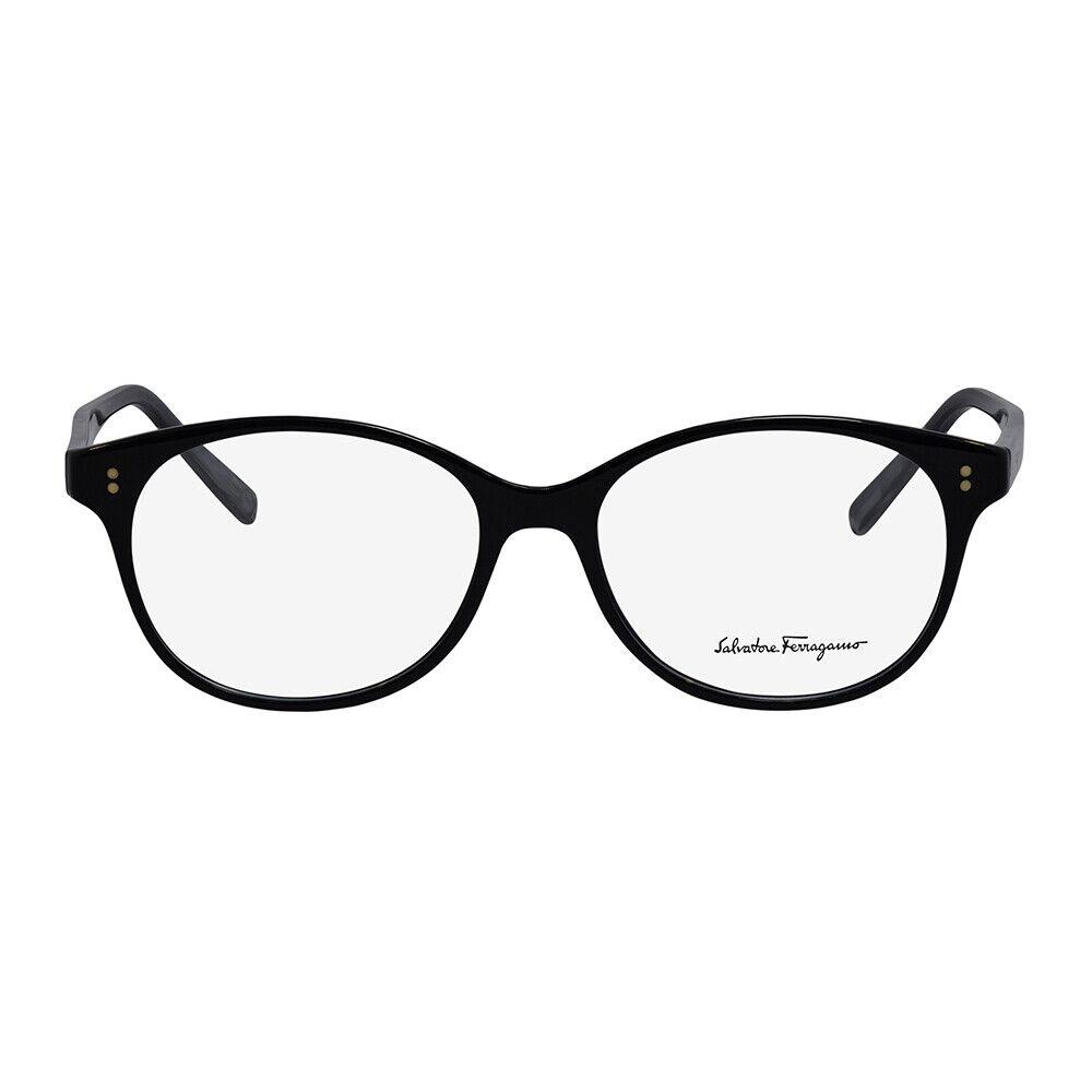 Salvatore Ferragamo SF 2911 004 Black/gray Marble Injected Acetate Eyeglasses