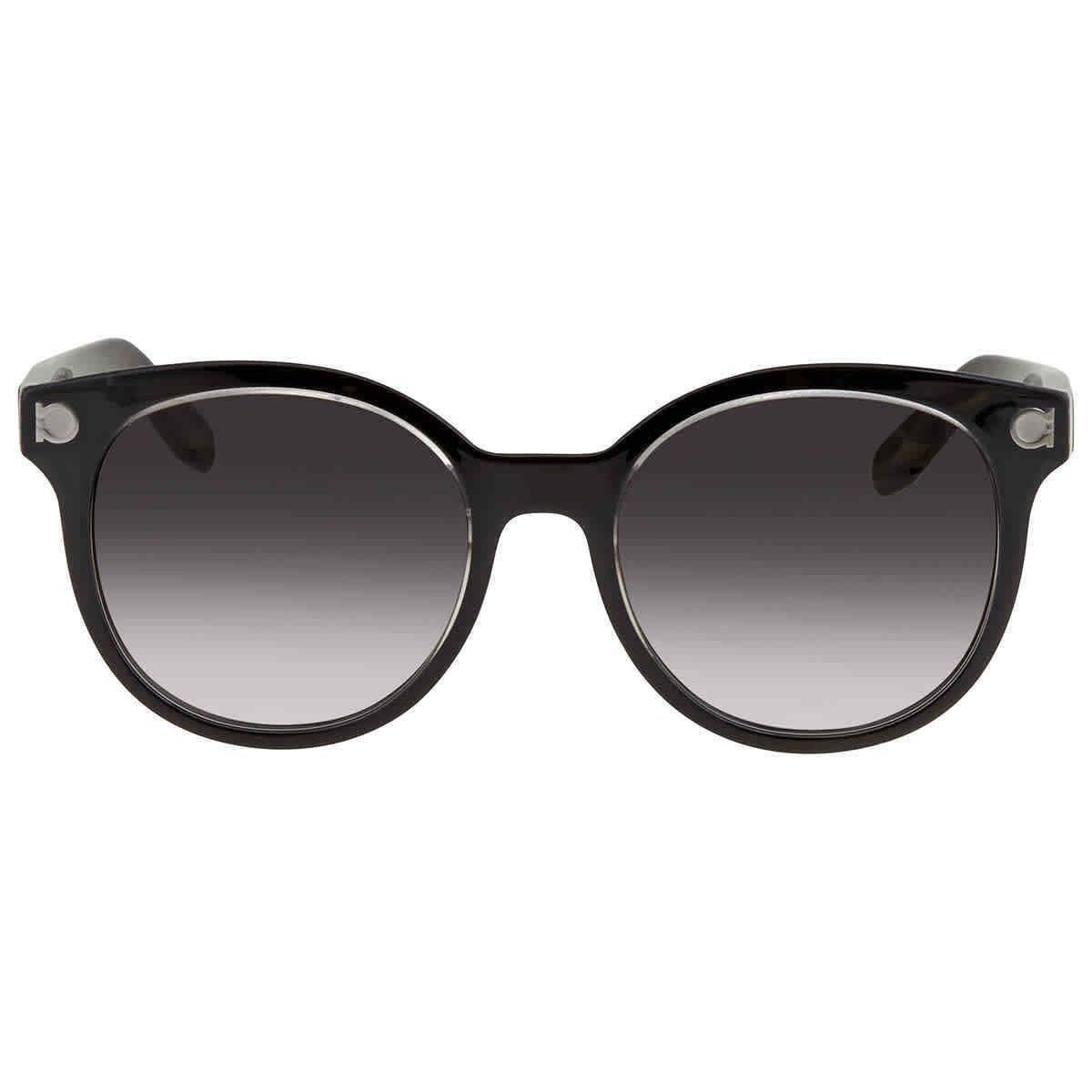 Salvatore Ferragamo Grey Gradient Round Ladies Sunglasses SF833S00153