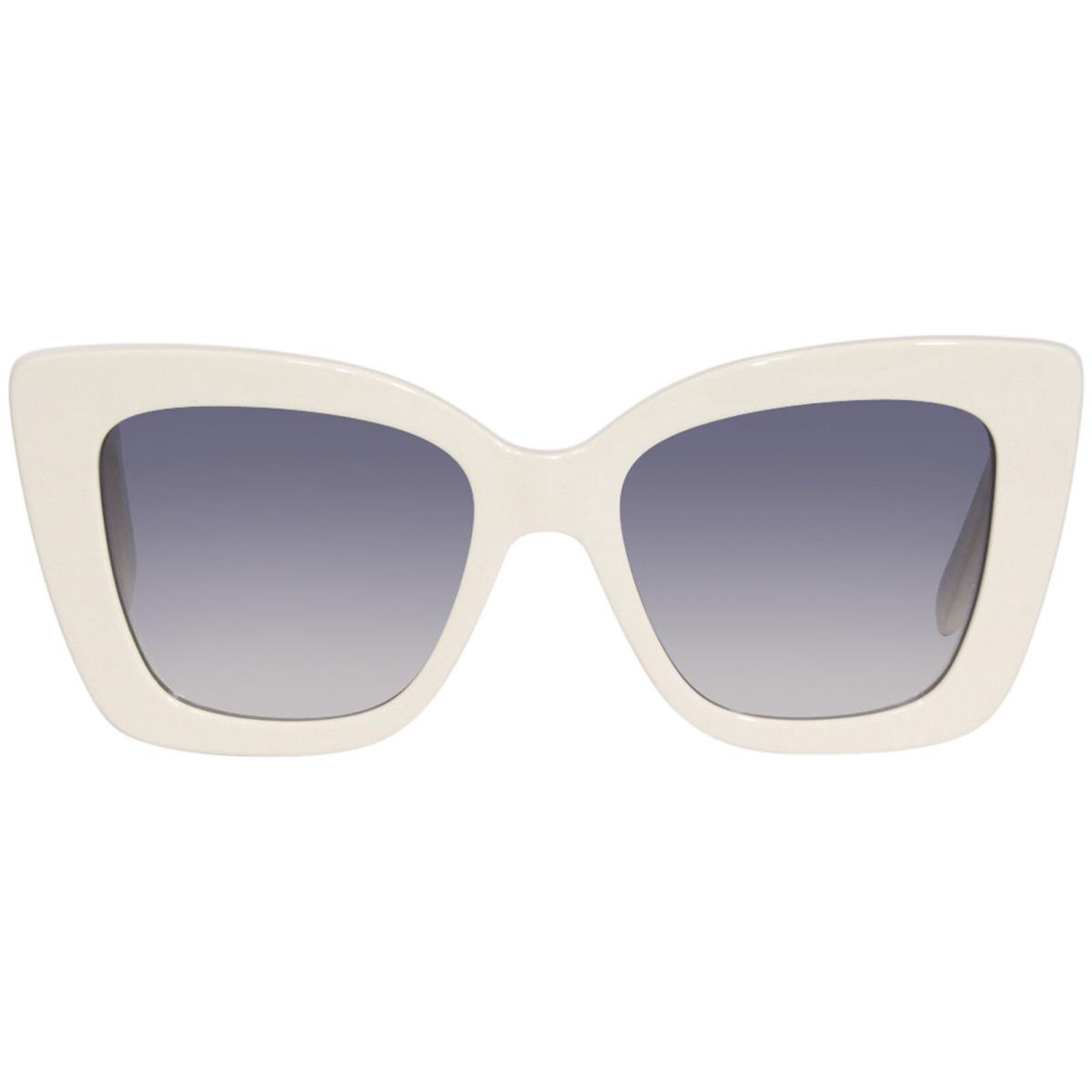 Salvatore Ferragamo SF1023S 103 Sunglasses Women`s Ivory/grey Gradient 52mm