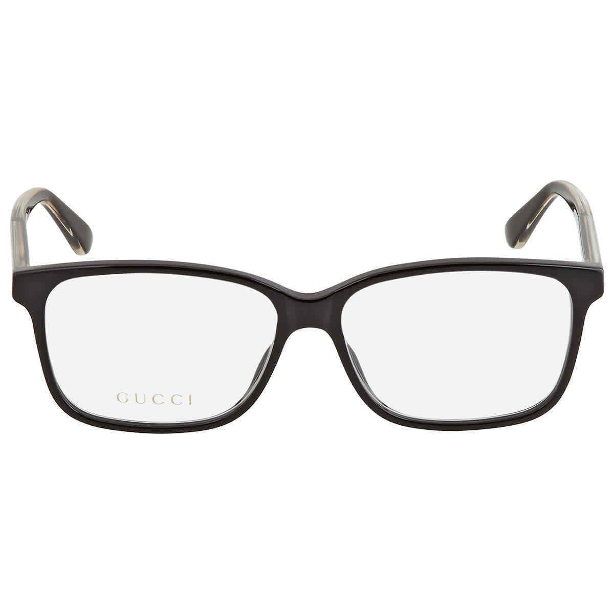 Gucci Demo Square Men`s Eyeglasses GG0530ON 004 57 GG0530ON 004 57