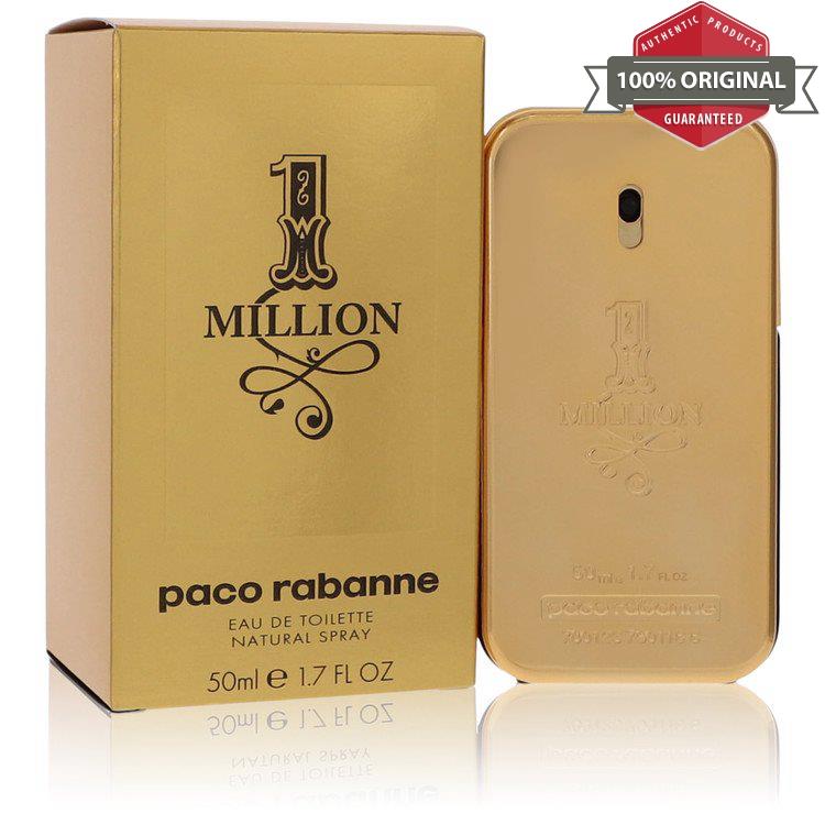 1 Million Cologne 1.7 oz / .17 oz / 6.7 oz / 3.4 oz Edt For Men by Paco Rabanne