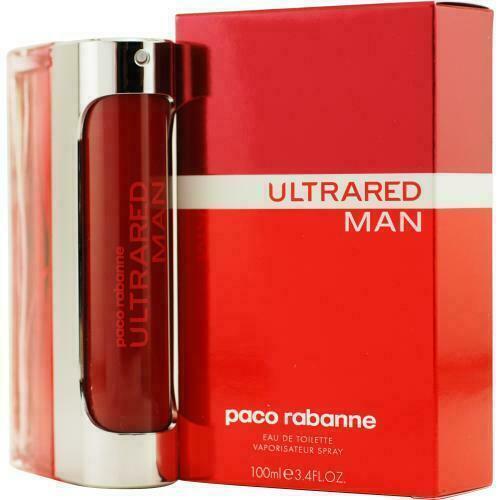 Paco Rabanne Ultrared by 3.4 oz Eau De Toilette Spray For Men