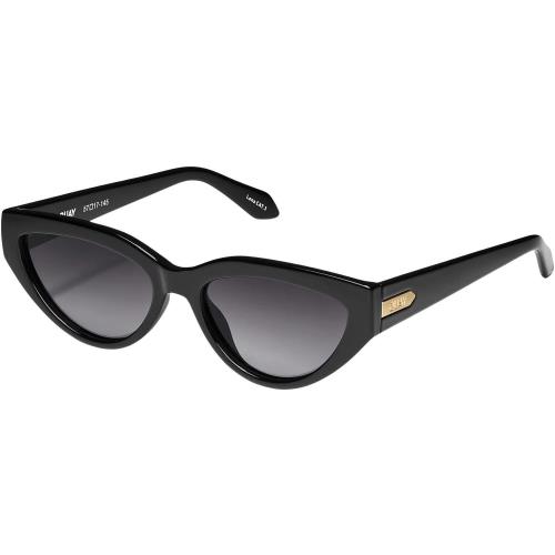 Quay Narrow Down Sunglasses Black/smoke Polarized