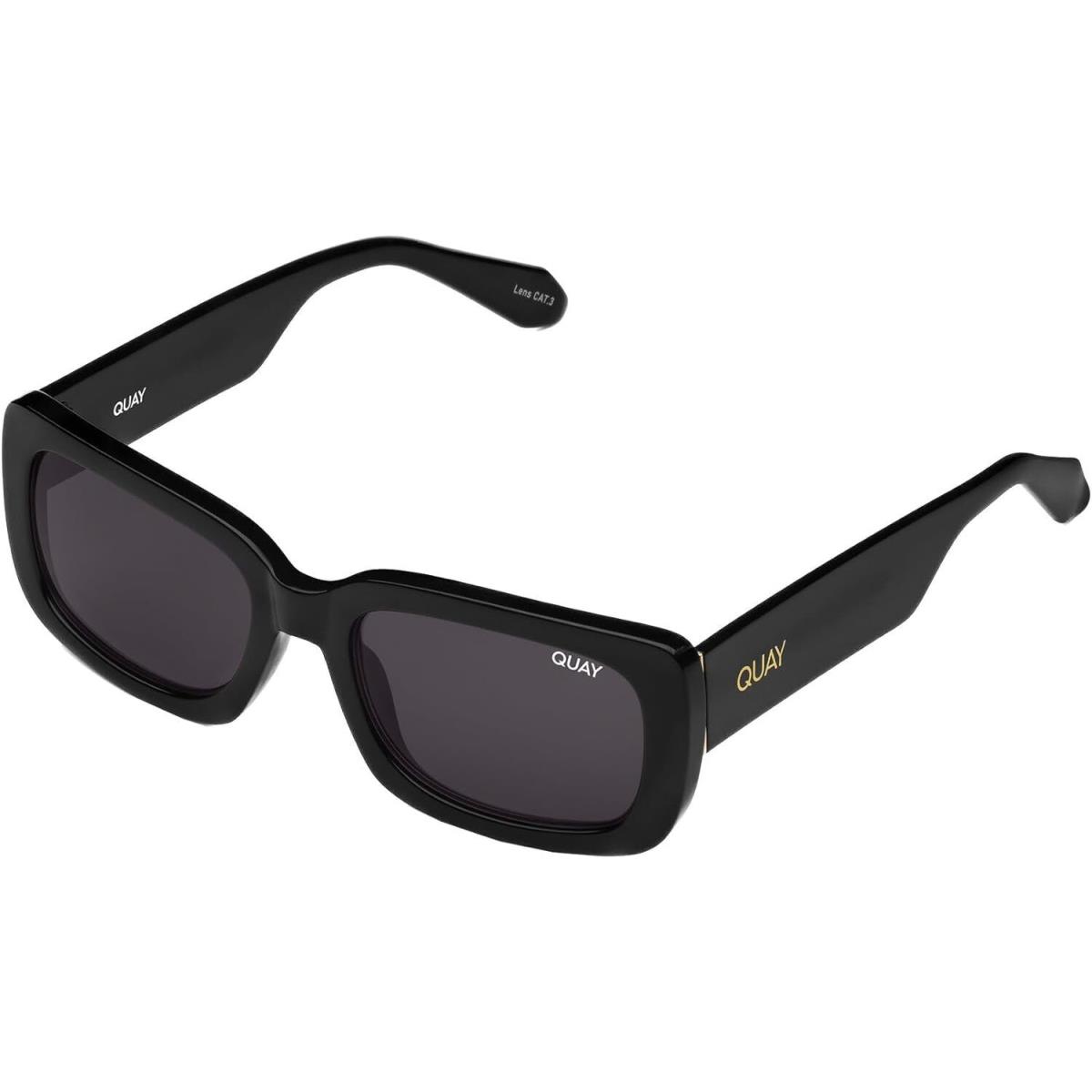 Quay Women`s Yada Sunglasses Black/black Polarized