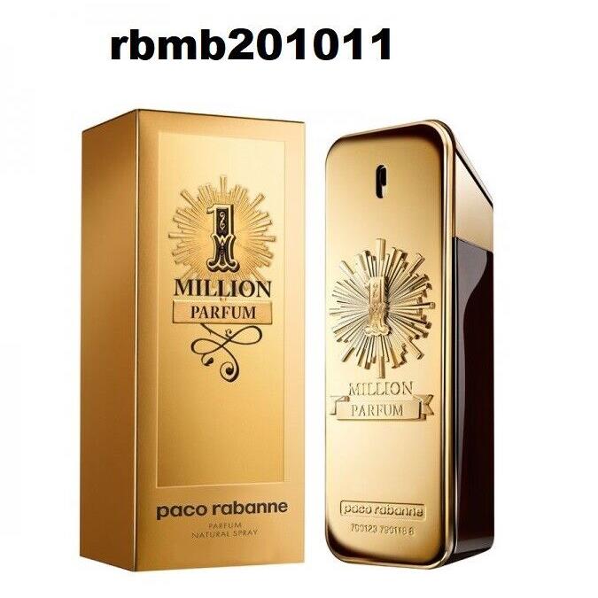 Paco Rabanne 1 Million Parfum Natural Spray Men 100 ML/3.4 OZ