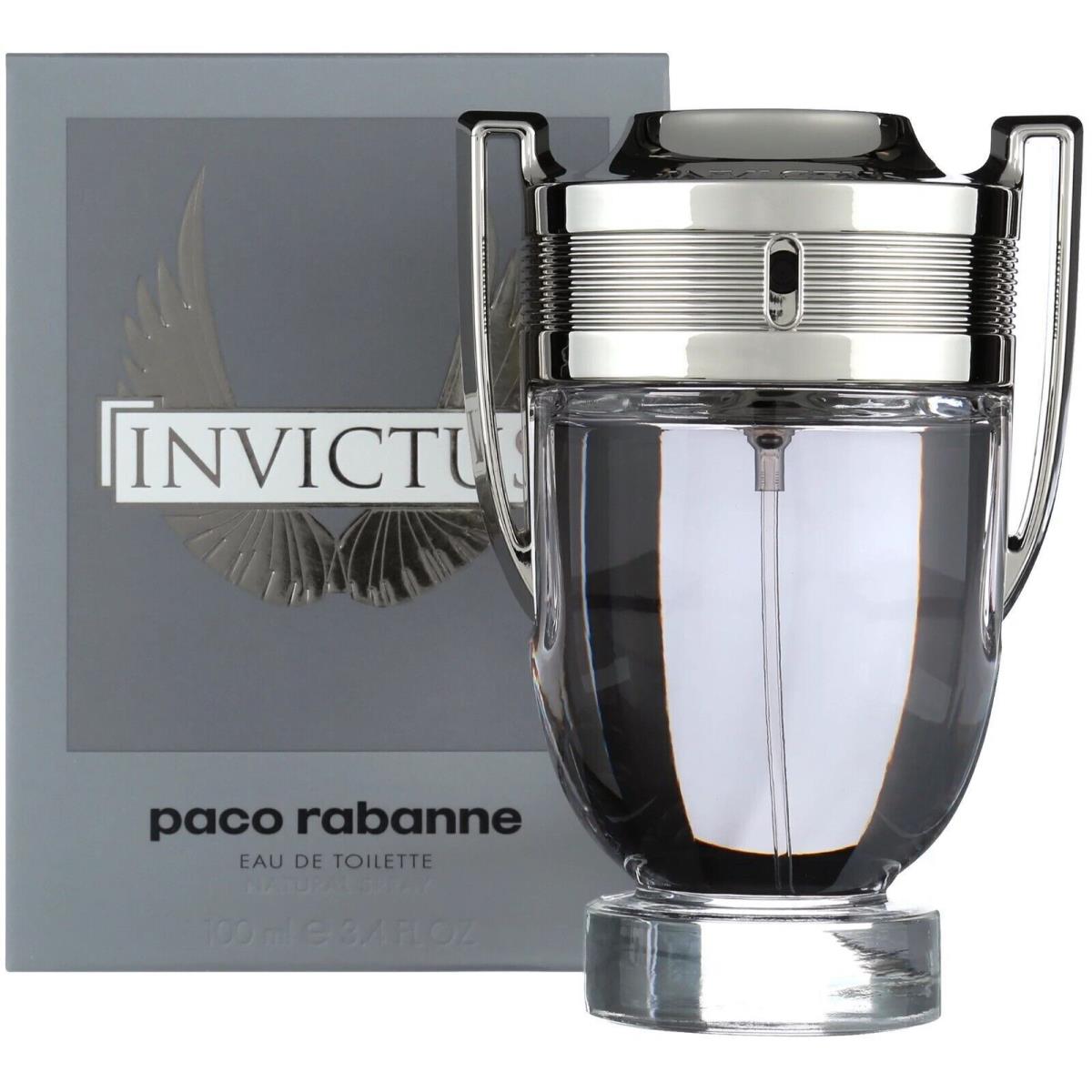 Invictus Cologne by Paco Rabanne Eau De Toilette Spray 3.4 Oz/ 100 ml For Men