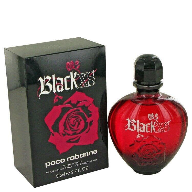 Black XS by Paco Rabanne For Women Eau de Toilette Spray 2.7 oz