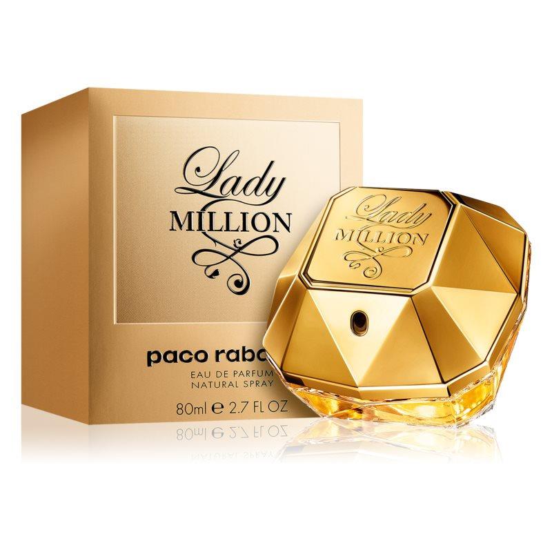 Lady Million by Paco Rabanne Eau De Parfum Edp Spray For Women 1.7 oz / 50ml