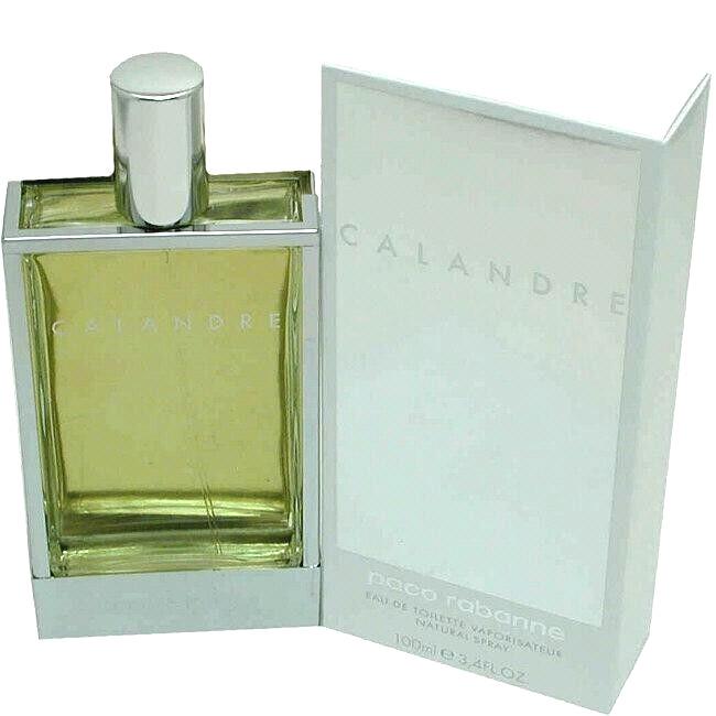 Calandre BY Paco RABANNE-WOMEN-SPRAY-EDT-3.4 OZ-100 Ml-authentic-made IN Spa