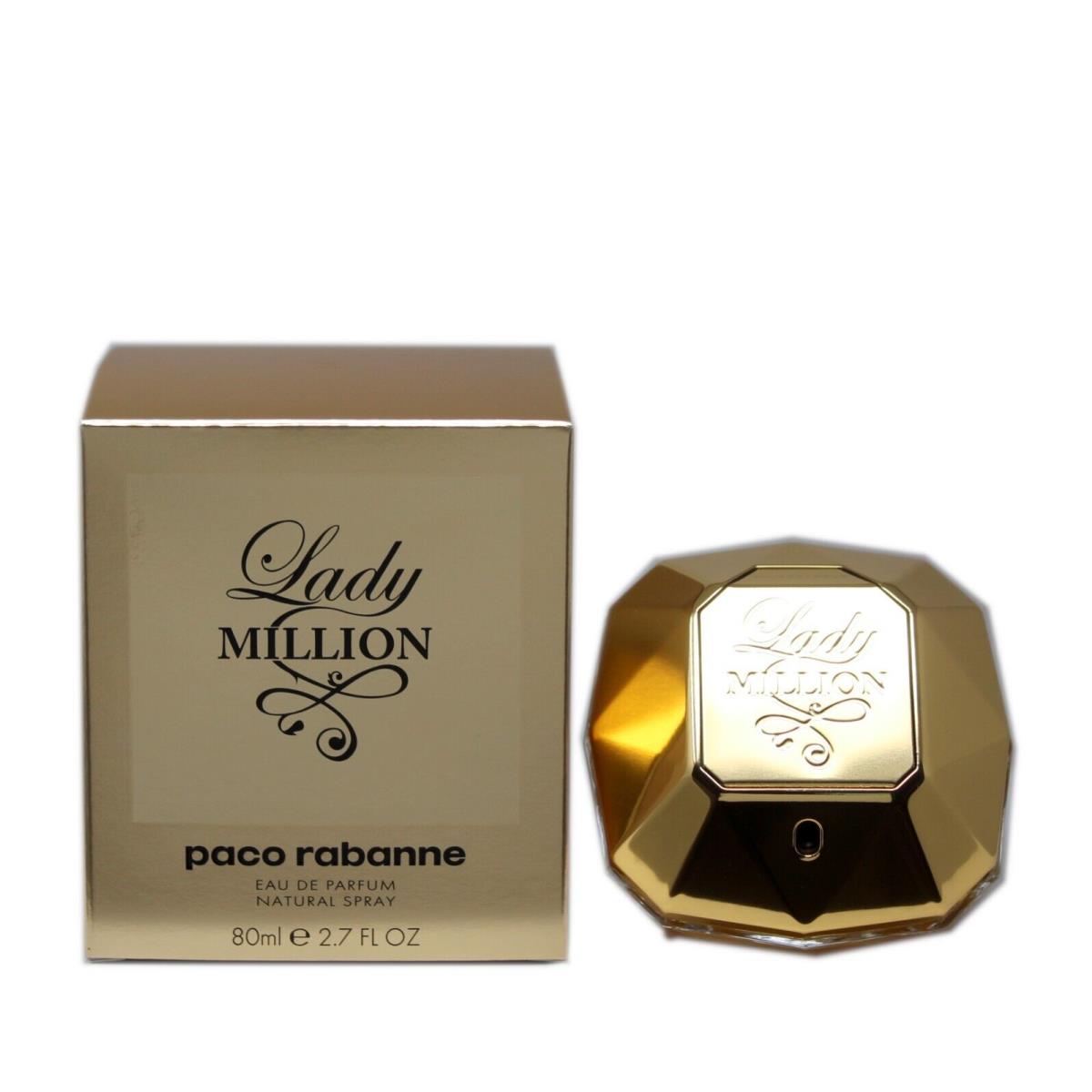 Paco Rabanne Lady Million Eau DE Parfum Natural Spray 80 ML2.7 Fl.oz