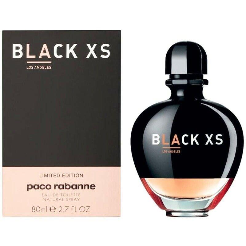 Black XS Los Angeles Edition By Paco Rabanne 2.7 Oz. 80ml Eau de Toilette Women