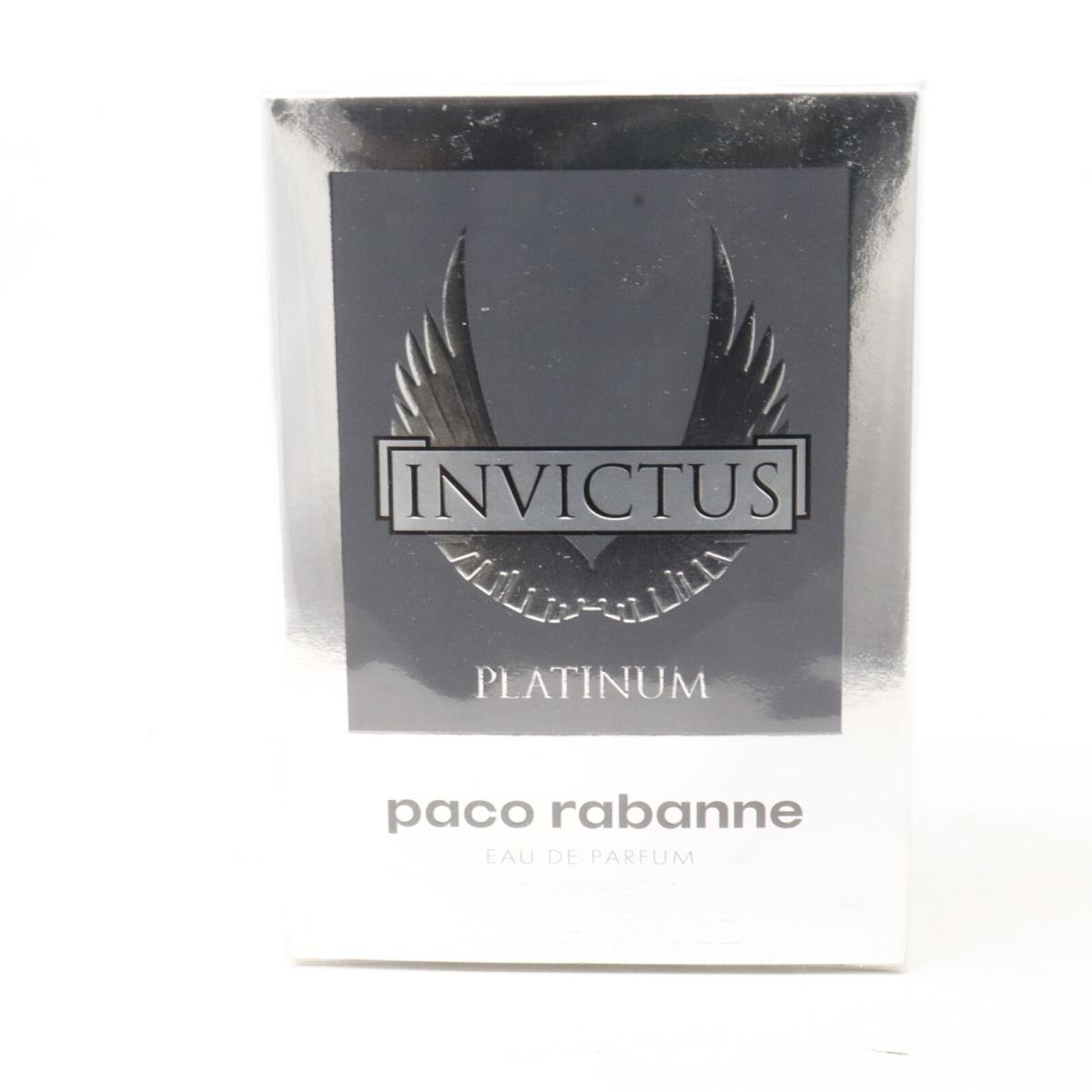 Invictus Platinum by Paco Rabanne Eau De Parfum 1.7oz/50ml Spray