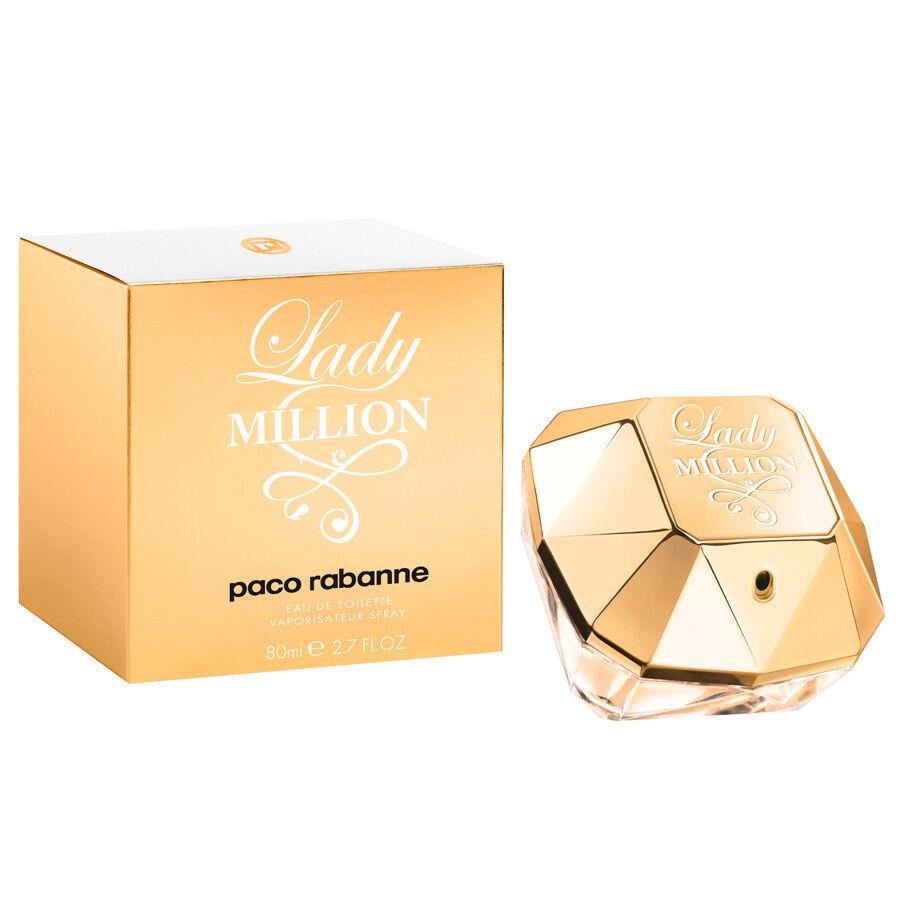 Lady Million BY Paco Rabanne Edt Spray Women 2.7 OZ