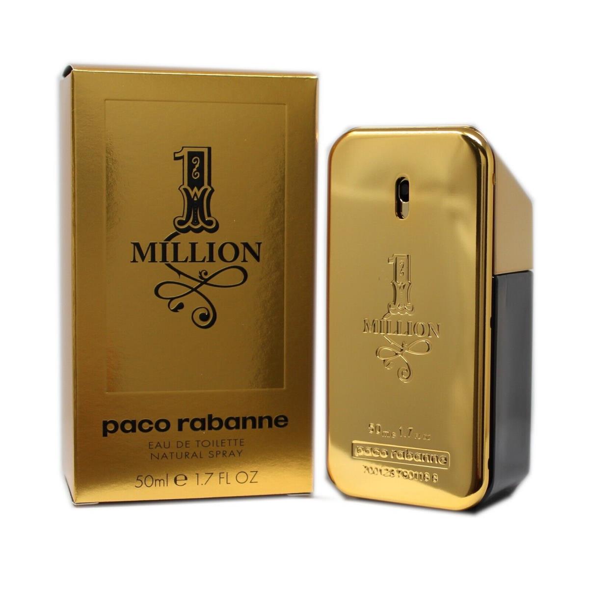 Paco Rabanne 1 Million Eau DE Toilette Natural Spray 50 ML/1.7 Fl.oz