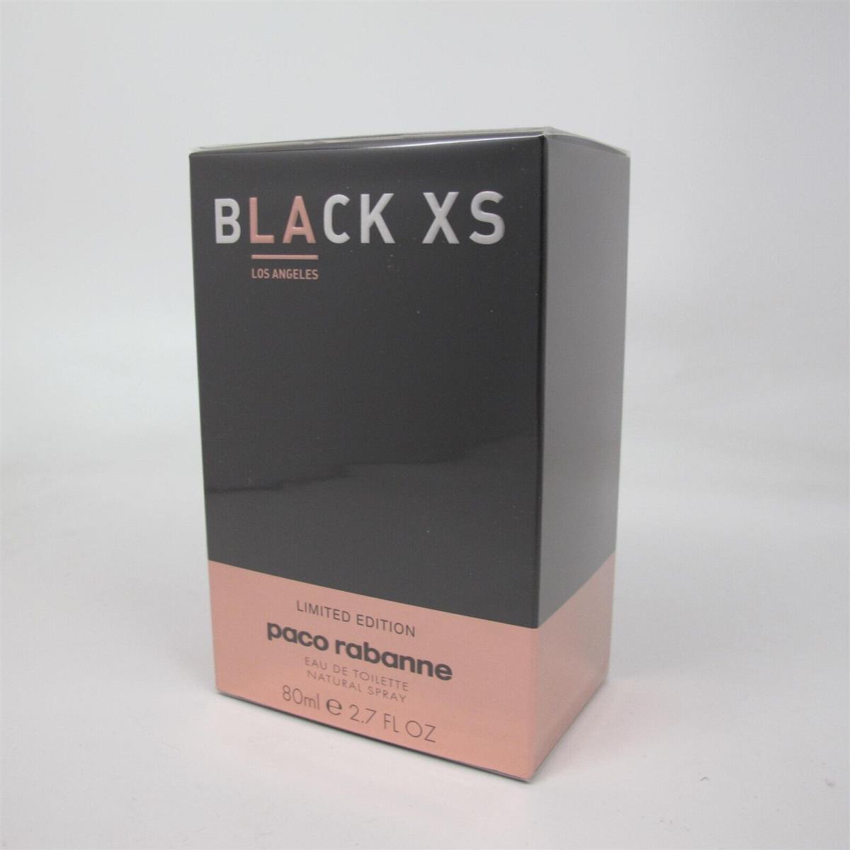 Black XS Los Angeles by Paco Rabanne 80 Ml/ 2.7 oz Eau de Toilette Spray LE