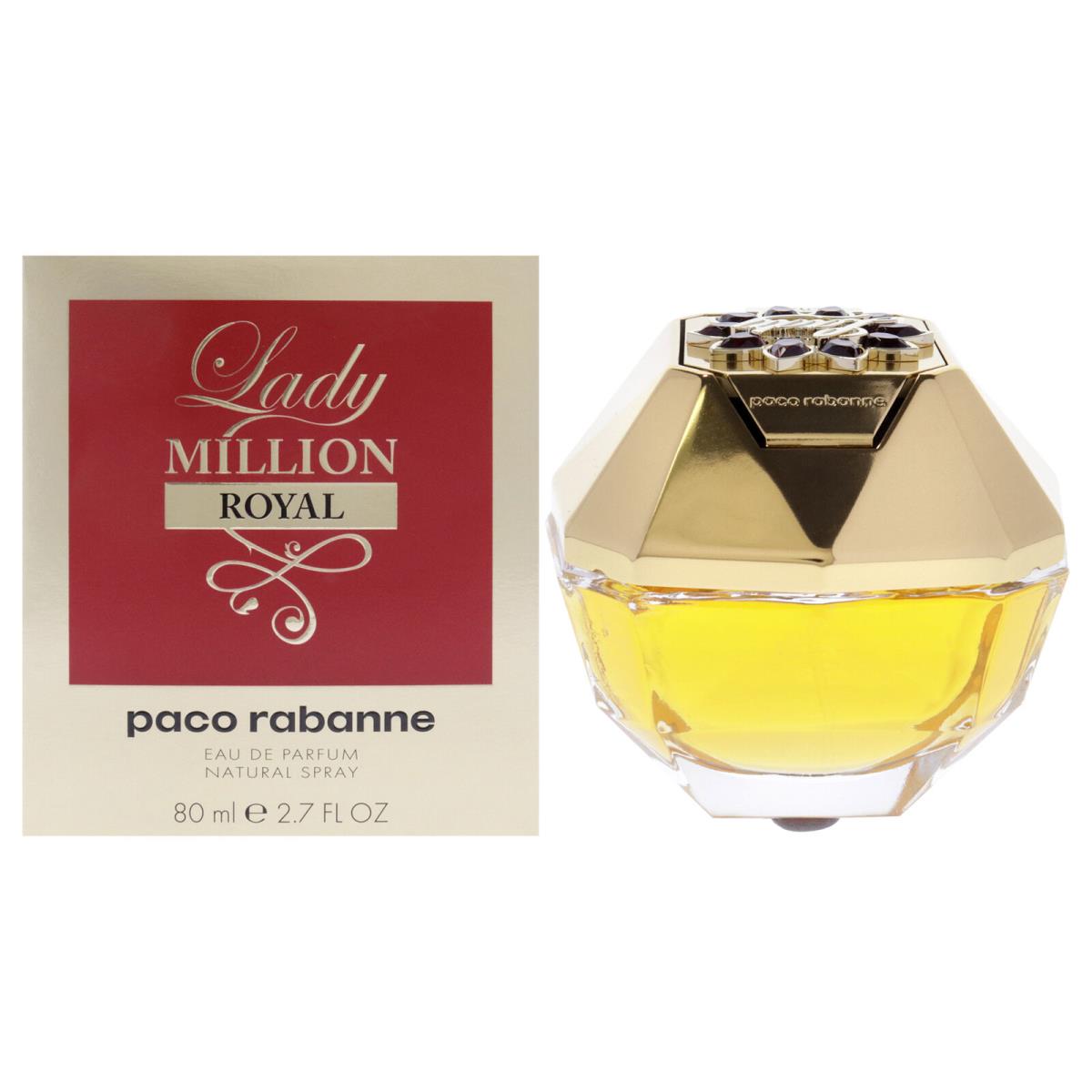 Lady Million Royal by Paco Rabanne For Women - 2.7 oz Edp Spray