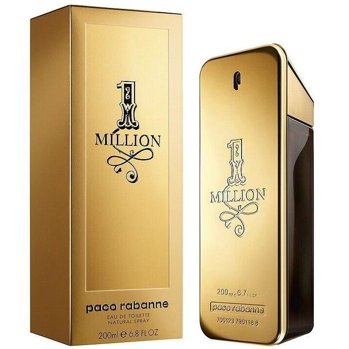 1 Million Paco Rabanne 6.8 oz / 200 ml Eau De Toilette Men Cologne Spray