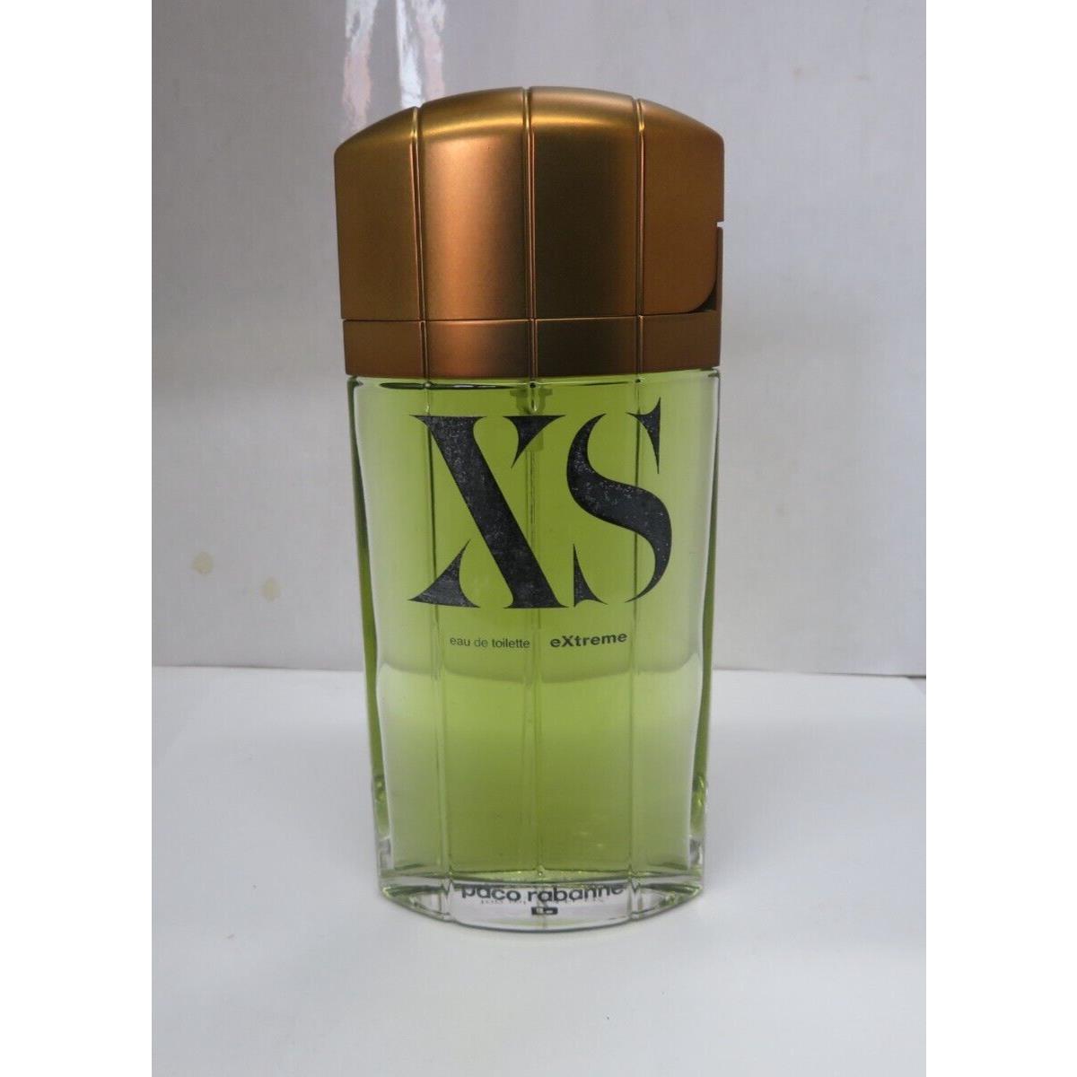 Paco Rabanne XS Extreme 3.4 oz/100 ml Eau De Toilette Spray For Men TT Rare