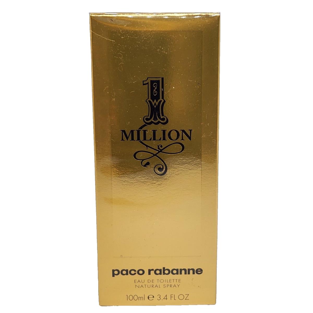 One Million For Men By Paco Rabanne Eau de Toilette Spray 3.4 fl oz