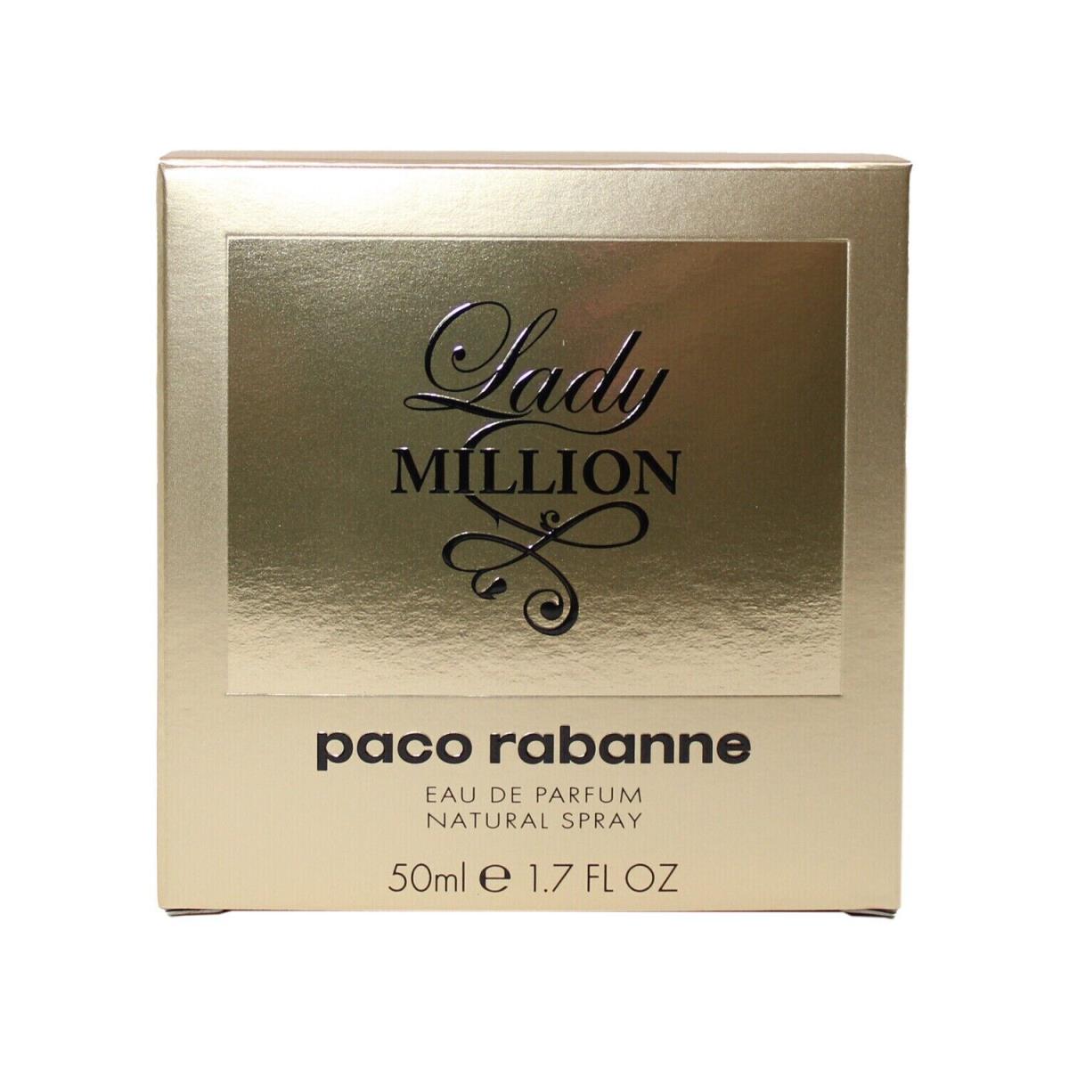 Lady Million BY Paco Rabanne 1.7 OZ / 50 ML Eau DE Parfum Spray For Women