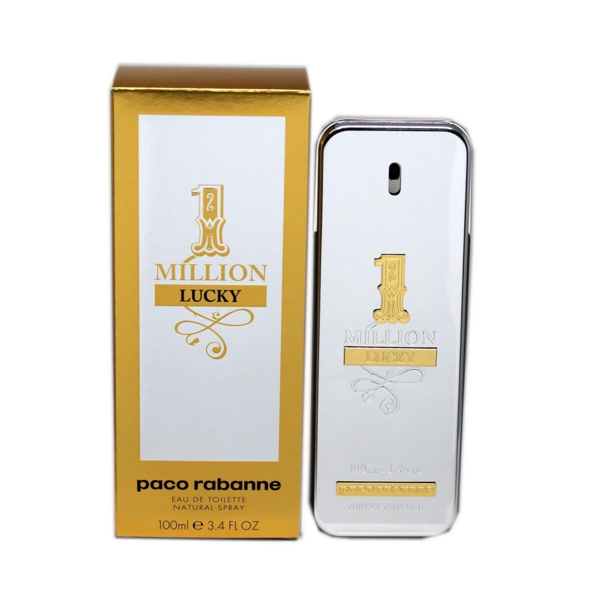 Paco Rabanne 1 Million Lucky Eau DE Toilette Natural Spray 100 ML/3.4 Fl.oz