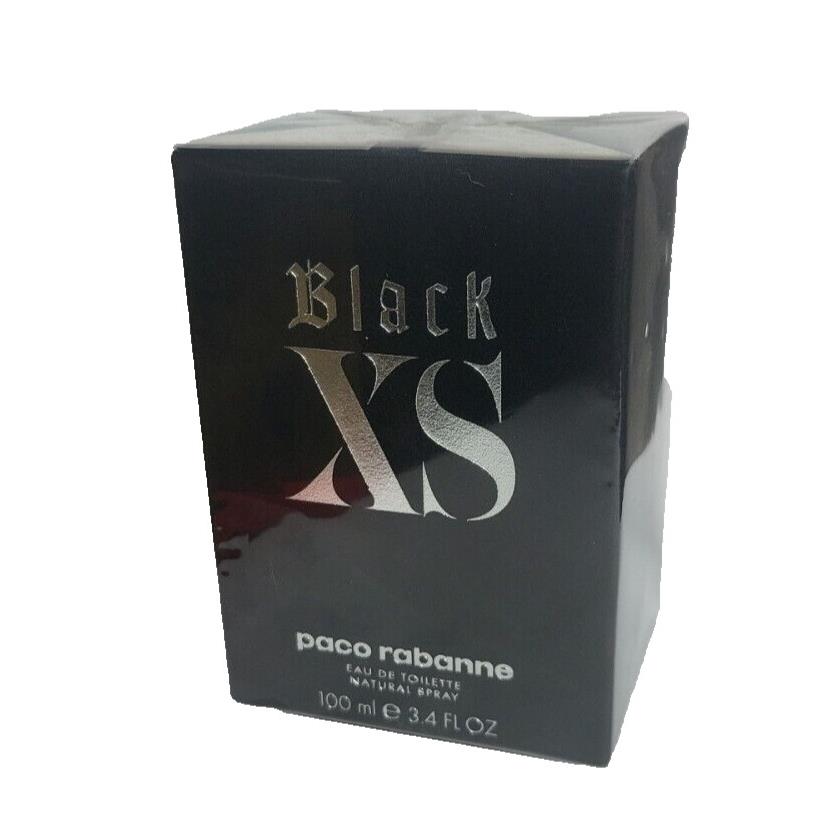 Black XS 100 ml Paco Rabanne Eau de Toilette Spray Men Retail Box