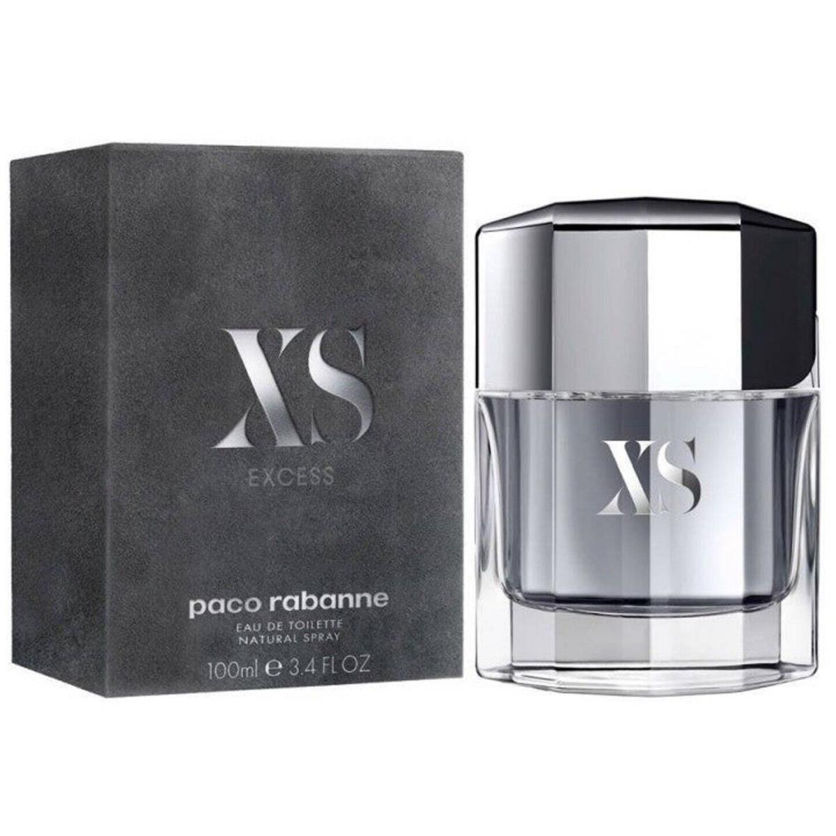 XS Excess Edition Paco Rabanne 3.4 oz / 100 ml Edt Men Cologne