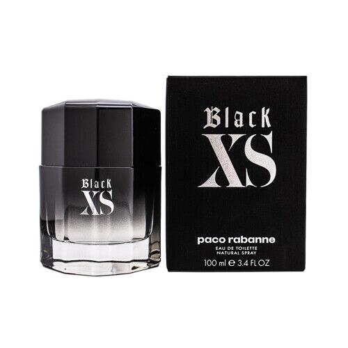 Black XS by Paco Rabanne 3.4 oz Edt Cologne For Men