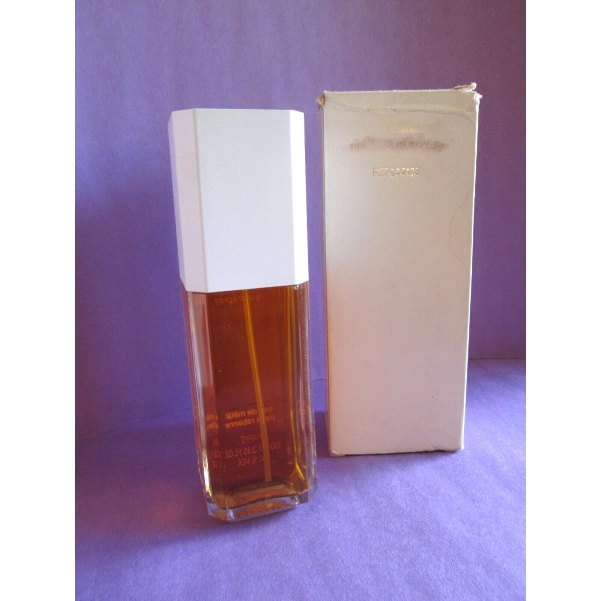 Eau de Metal by Paco Rabanne 1980s Vintage Spray 3.35 oz 100 ml Tstr