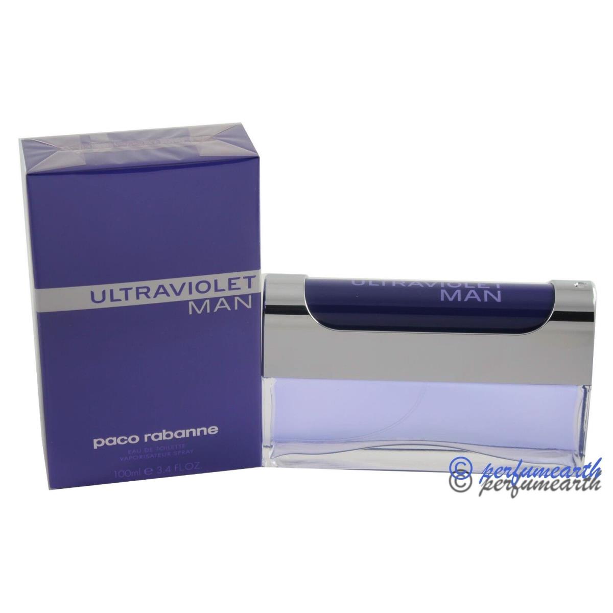 Ultraviolet by Paco Rabanne 3.3 / 3.4 oz Edt Cologne Spray