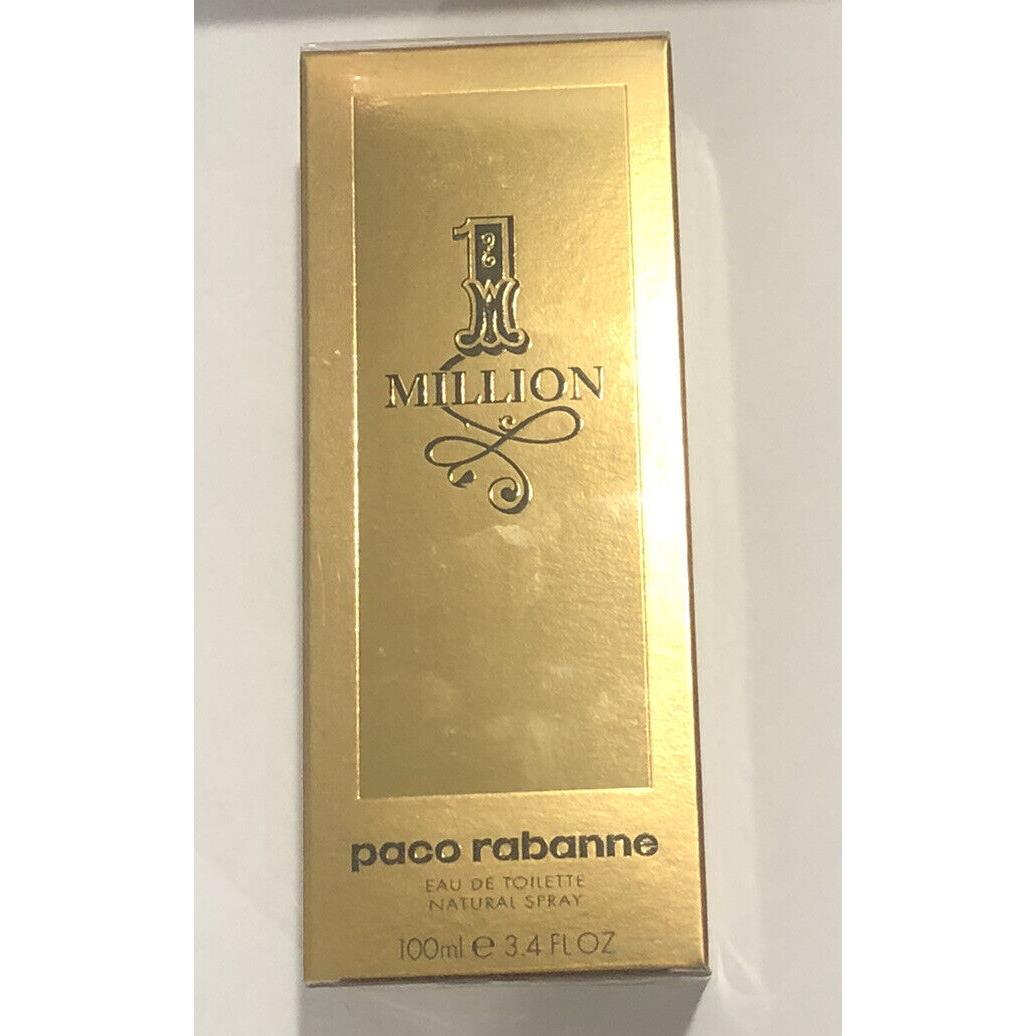 1Million By Paco Rabanne 3.4oz Edt Spray For Men