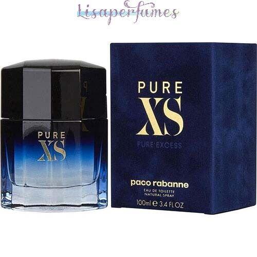 Pure XS by Paco Rabanne For Men 3.4oz Eau De Toilette Spray