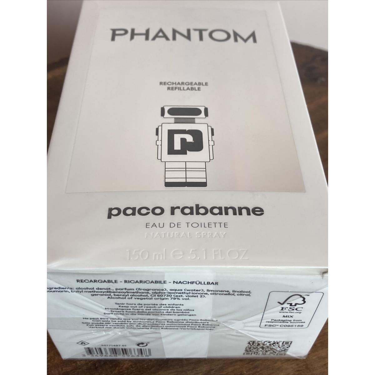 Paco Rabanne Phantom Eau de Toilette Spray 150ml/5.1fl oz Edt