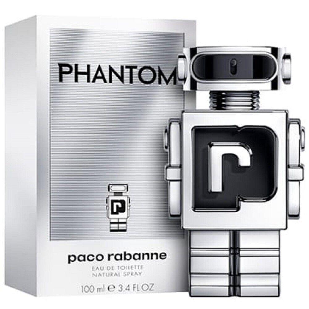 Phantom Paco Rabanne 3.4 oz / 100 ml Eau De Toilette Edt Men Cologne Spray