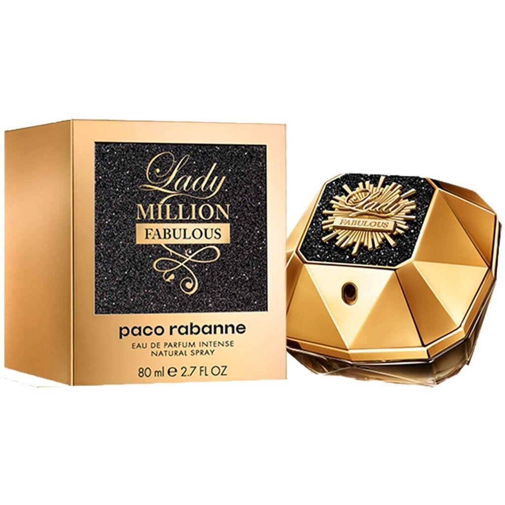 Lady Million Fabulous by Paco Rabanne 2.7oz Edp Spray For Women Box