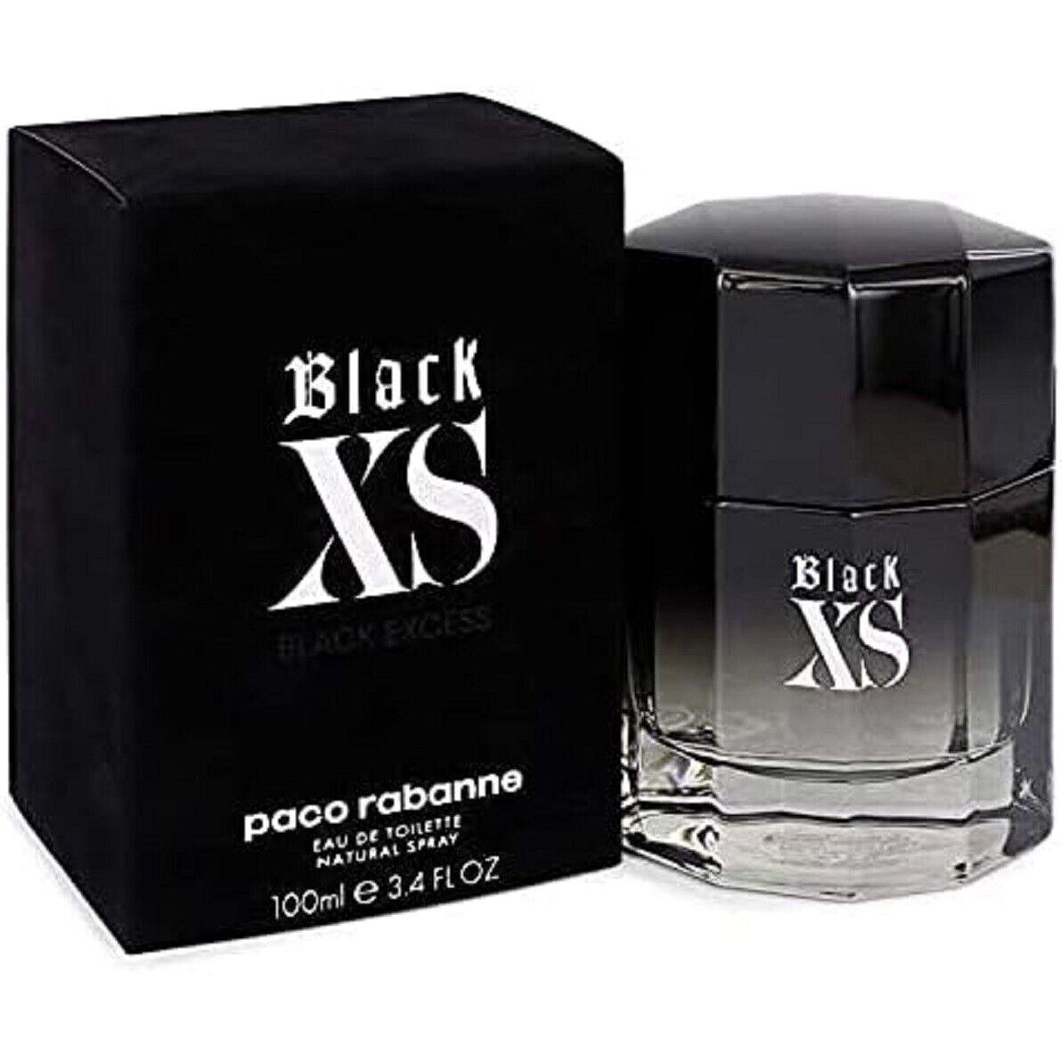 Black XS 2018 Paco Rabanne 3.4 oz / 100 ml Edt Men Cologne Spray