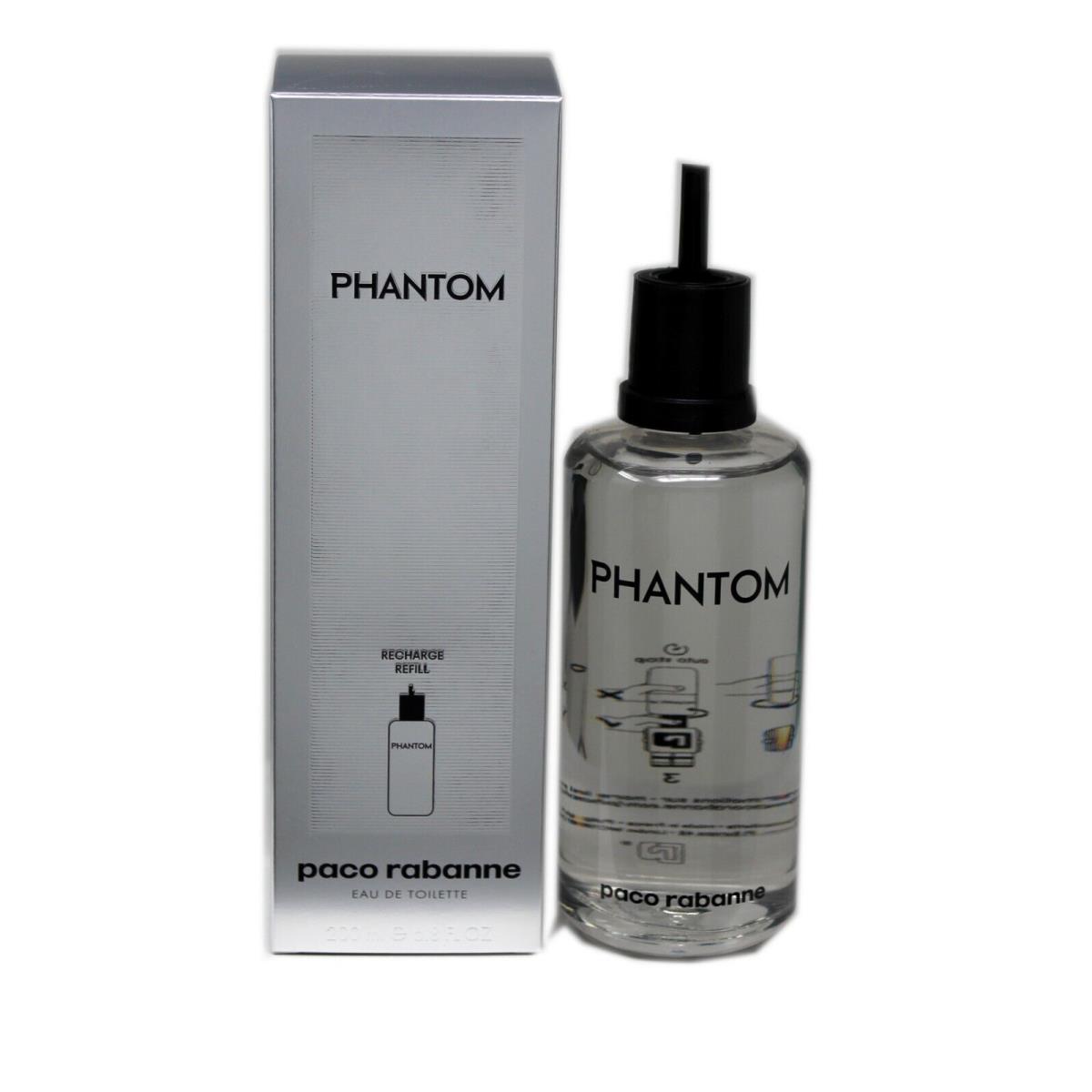 Paco Rabanne Phantom Refill Eau DE Toilette Natural Spray 200 ML/6.8 Fl.oz