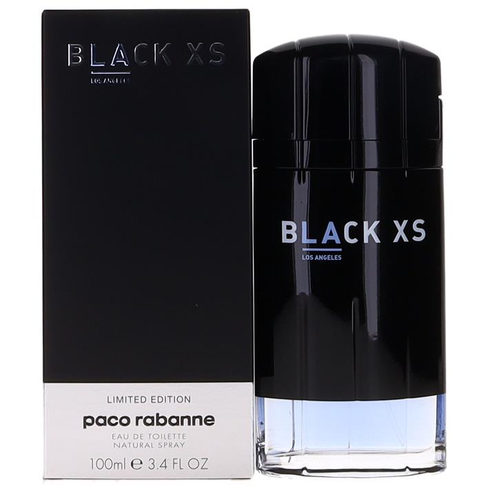 Black XS Limited Edition By Paco Rabanne For Men Edt Cologne Spray 3.4oz