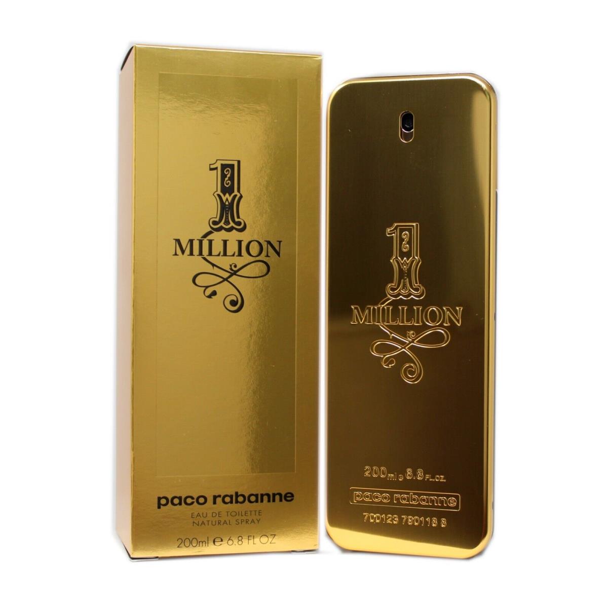 Paco Rabanne 1 Million Eau DE Toilette Natural Spray 200 ML/6.8 Fl.oz