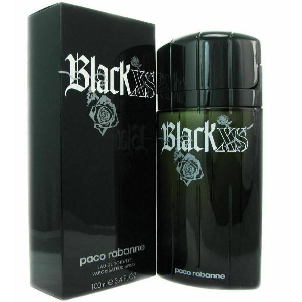 Black XS Men Paco Rabanne 3.4 oz Eau de Toilette Spray Classic Full as Pic