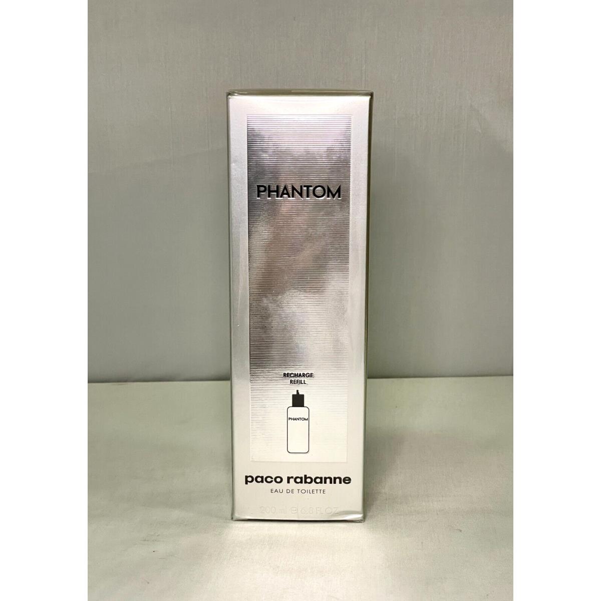 Paco Rabanne Phantom Eau De Toilette Refill Jumbo Size 6.8oz / 200ml