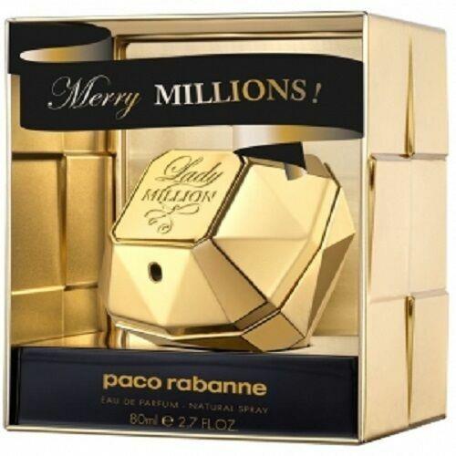 Lady Million Merry Millions by Paco Rabanne 2.7 oz / 80 ml Edp Spray Women