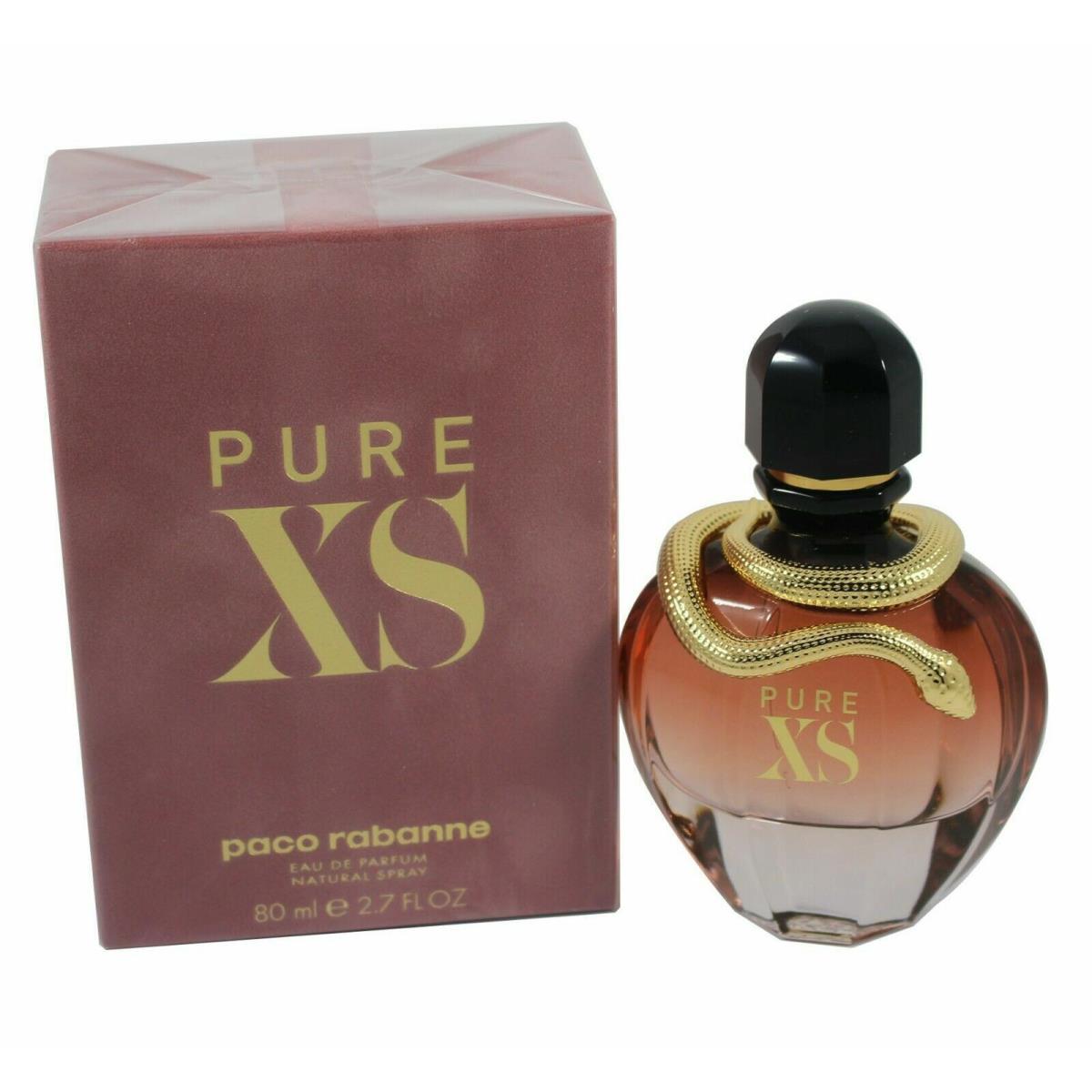 Pure XS by Paco Rabanne For Women 2.7 oz Edp Spray